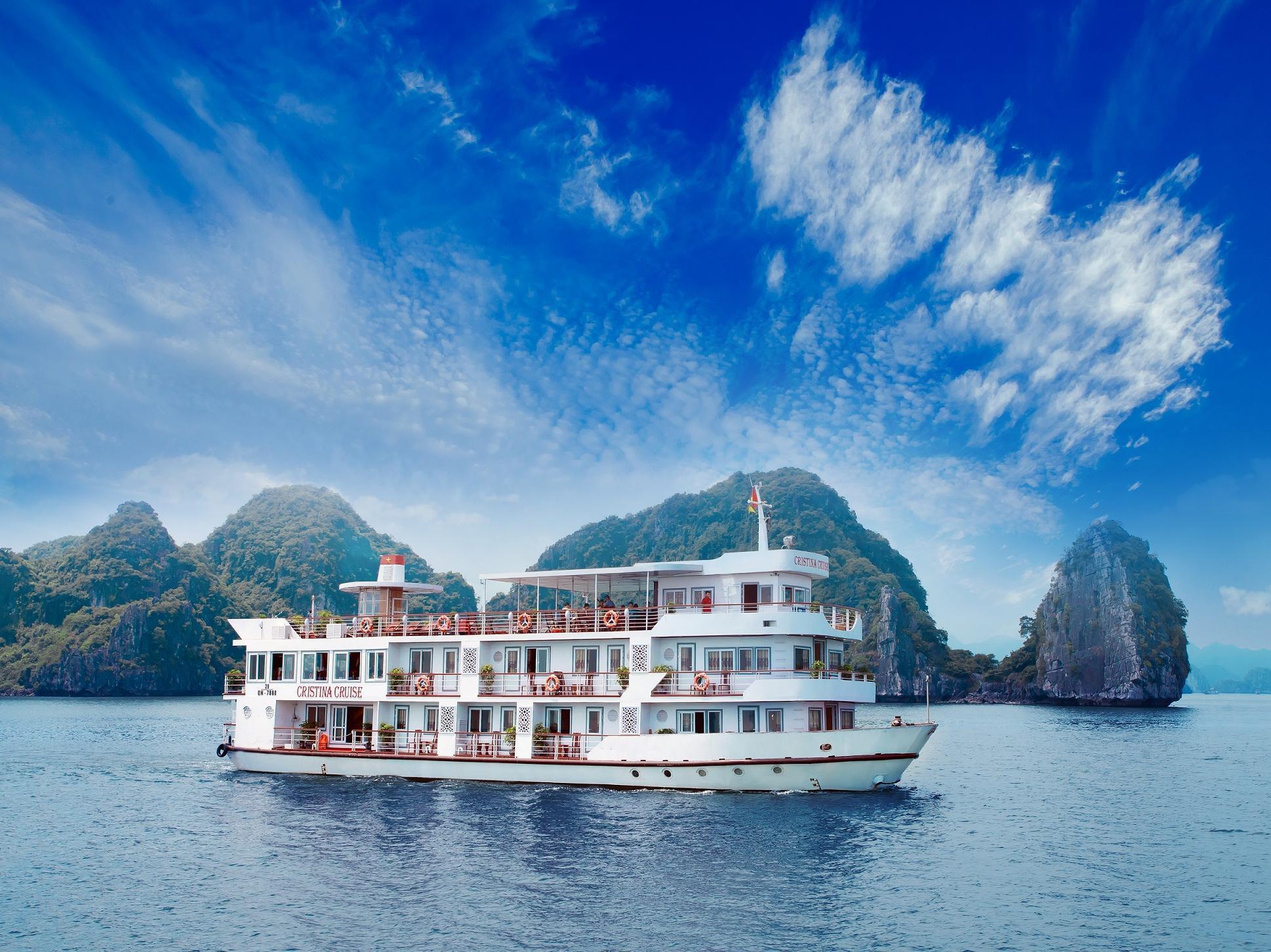 Cristina Diamond Cruise Hotel Ha Long Bagian luar foto